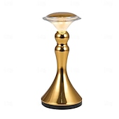 cheap Table Lamps-LED Desk Light Touch Controlled Reading Light Bar Metal Table Lamp Portable Battery Table Retro Night Light LED Restaurant Bedroom Bedside Restaurant USB Charging Light 1PC