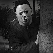 olcso kiegészítők-Szellem Zombi Michael Myers Maszk Halloween-kellékek Felnőttek Férfi Női Ijesztő jelmez Mindszentek napja Farsang Mardi Gras Könnyű farsangi jelmez