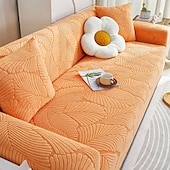 cheap Sofa Cover-Jacquard Velvet Elastic Sofa Cover - All-Inclusive Universal Fit - Four Seasons Universal - Lazy One-Piece Design - Anti-Cat Scratch Sofa Cushion