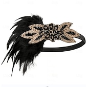 levne Šály a šátky-20. léta 20. století Velký Gatsby Úbory Bubenová čelenka Velký Gatsby Svatební host Bez límce Dámské předvečer Všech svatých Karneval Plesová maškaráda Párty Plesová maškaráda Svatební hostina Dospělé