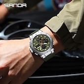 economico Orologi digitali-SANDA Da uomo Orologio digitale All&#039;aperto Sportivo Di tendenza Orologio da polso Luminoso Cronometro Allarme sveglia Conto alla rovescia TPU Guarda