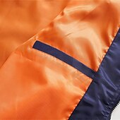 preiswerte Herrenjacken &amp; Herrenmäntel-Herren Bomberjacke übergangsjacke Ausgehen Tasche Frühling &amp; Herbst Einfach Klassisch Stehkragen Regulär Schwarz Gelb Rot Königliches Blau Hellgrau Jacken