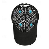 billiga Baseballkeps herr-Herr Basebollkeps Solhatt Trucker Hat Svart Vit Polyester Mode Ledigt Gata Dagligen Slät Justerbara Solskyddskräm Andningsfunktion