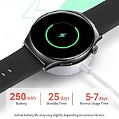 preiswerte Intelligente Armbänder-696 i101 Smartwatch 1.43 Zoll Smart-Armband Bluetooth Anruferinnerung Schlaf-Tracker Herzschlagmonitor Kompatibel mit Android iOS Damen Freisprechanlage Nachrichterinnerung IP 67 45mm Uhrengehäuse
