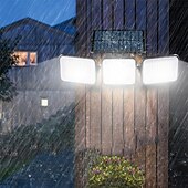 voordelige Wandverlichting buiten-zonne-energie 180led buiten menselijk lichaam infrarood drie hoofddetectie binnentuin landschap verlichting wandlamp garage weglicht 1pc
