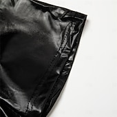 お買い得  ベーシックTシャツ-男性用 シャツ Tシャツ 半袖 Ｖネック 夏 平織り 誇張された デザイナー 大きくて背が高い ウェディングパーティー カクテルの服装 シルバー ブラック ゴールド メンズトップTシャツ