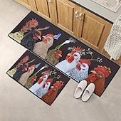 levne Běžecké koberce-farma kuře kobereček kuchyňská podložka protiskluzová olejivzdorná podložka do obývacího pokoje koberec vnitřní venkovní podložka ložnice výzdoba koupelna podložka vchod kobereček podložka pod dveře