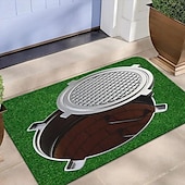 cheap Doormats-Cobblestone Wellcover Doormat Kitchen Mat Floor Mat Non-Slip Area Rug Oil Proof Rug Indoor Outdoor Mat Bedroom Decor Bathroom Mat Entrance Rug