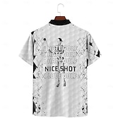 cheap Men&#039;s Golf Polo-2024 Summer New Style Cross-border European and American 3D Printed Personalized Skull Golf Loose Men&#039;s Short Sleeve Polo