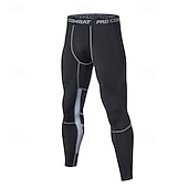 levne Běžecké kalhoty a legíny-Pánské Atletické kalhoty Elastický pas Kalhoty Venkovní Sporty a outdoor Sportovní Podzim Rychleschnoucí Yumuşak Maratón Běh Cvičení Na míru sportovní oblečení Sportovní oděvy Barevné bloky Bíl