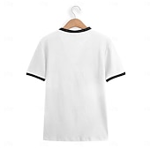 economico Maglietta casual Henley-Per uomo Camicia Henley Waffle T-shirt in maglia waffle T-shirt Tinta unica A V Esterno Informale Manica corta Pulsante Lavorato a maglia Abbigliamento Di tendenza Originale Comodo