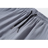 economico Casa-Per uomo Pantaloncini Estivi Tasca Tinta unita All&#039;aperto Sportivo Corto Vacanza Casuale Casual Verde militare Nero Vita Bassa Micro-elastico