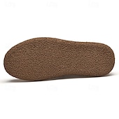 economico Sneakers da uomo-scarpe stringate casual da uomo in pelle scamosciata con suola in iuta ecologica: eleganti derby marroni per il comfort di tutti i giorni