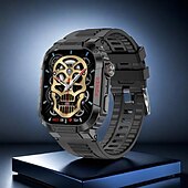 abordables Relojes inteligentes-Tk25 deporte al aire libre reloj inteligente hombres ip68 impermeable ecgppg monitoreo de salud bluetooth llamada reloj inteligente para android ios