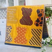 お買い得  タオルセット-コットンガーゼタオル 大人用吸水タオル 3層ガーゼ ソフトフェイスタオル