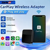 Недорогие автомобильные адаптеры-Carlinkit 0.027kg Нет Беспроводная игра Вай фай Автоматическое конфигурирование для Универсальный