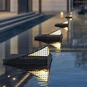 cheap Outdoor Wall Lights-LED Outdoor Wall Lights Warm White Garden Lighting Metal Wall Posts Landscape Spotlights Atmosphere IP65 Waterproof Villa Door Post Lights Pool Lawn Lighting LED Night Lights