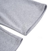 cheap Sweatpants-Men&#039;s Fleece Pants Sweatpants Joggers Trousers Straight Leg Sweatpants Pocket Plain Comfort Breathable Outdoor Daily Going out Fashion Streetwear Black Wine