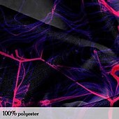 levne Geometriské vzory-Pánské Geometriské vzory Košile Košile k obleku Košile na knoflíky Dlouhý rukáv Na běžné nošení Denní Podzim Zima Jaro léto Přehnutý Košilový límec Tlačítko nahoru 3D tisk Fuchsiová