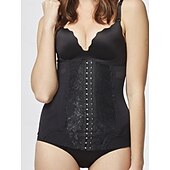 Недорогие Фитнес-корсет Waist Trainer-женские регулируемые повседневные простые однотонные домашние наряды