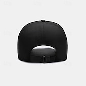 preiswerte Baseballkappe für Herren-Herren Cap Basecap Sonnenhut Kappe Schwarz Weiß Polyester Modisch Brautkleider schlicht Strasse Täglich Glatt Einstellbar Sonnenschutz Atmungsaktiv