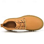 abordables Bottes de travail-bottes de travail marron durables pour hommes, élégantes et confortables à porter au quotidien