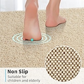 Недорогие Коврик для ванной против скольжения-Коврик для душа для внутреннего душа, коврик для ванной из люфы, нескользящий противоплесневой антибактериальный мягкий коврик для ванной из ПВХ для ванной комнаты с мокрым душем