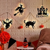 levne Halloween v interiéru-halloween okenní světla halloween dekorace led pavučina pavučina na baterie vnitřní okenní závěsná světla party domácí dekorace