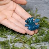 cheap Statues-Newborn Dragon in Egg Figurine - Resin Fantasy Decor for Desk, Home, and Collectors - Mythical Creature Sculpture Adds Whimsical Charm