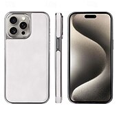 זול נרתיקים לאייפון-טלפון מגן עבור אייפון 16 iPhone 15 Pro Max iPhone 14 Pro Max אייפון 13 פרו מקס כיסוי אחורי תמיכה בטעינה אלחוטית עמיד בזעזועים TPU צפוי עור PU