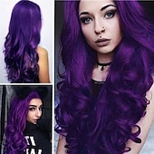 economico Parrucche trendy sintetiche-parrucche marroni per le donne parrucche bionde lunghe oro chiaro parrucche rosa ombre capelli sintetici capelli evidenziati parrucche scure radici 26 pollici
