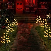 voordelige Buiten- en tuinpresentaties-halloween buiten zonne-pompoen gazonverlichting verlicht pompoen jack o lantaarn tuindecoratie waterdichte pompoen staaklamp halloween grafsteen tuin gazon binnenplaats loopbrug decor straatlantaarn 1pc