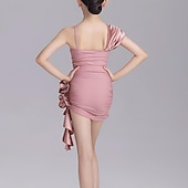 economico abito da competizione-Abbigliamento da ballo per bambini Gonne A fantasia Da ragazza Prestazioni Da tutti i giorni Senza maniche Naturale Elastene