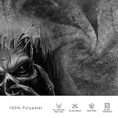 恐怖の一夜 男性用 死神 ポロシャツ 半袖 ポロシャツ 折襟 スポーツウェア 抽象画 カジュアル ストリート 日常 祝日 ビーチ 3D プリント 春夏 ブラック ルビーレッド ブルー お買い得  ハロウィン-恐怖の一夜 男性用 死神 ポロシャツ 半袖 ポロシャツ 折襟 スポーツウェア 抽象画 カジュアル ストリート 日常 祝日 ビーチ 3D プリント 春夏 ブラック ルビーレッド ブルー