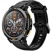 cheap Smartwatch-iMosi I6 Smart Watch 1.43 inch 4G LTE Cellular Smartwatch Phone 4G Pedometer Call Reminder Sleep Tracker Compatible with Null Men GPS Hands-Free Calls Waterproof IP 67 46mm Watch Case