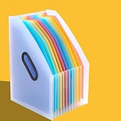 cheap Office Supplies-A4 Multi-layer Vertical Organ Package Large Capacity Bll folder File Box Office Storage Papers Folder