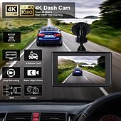 billige Bil-DVR-x21+ 2160p hd med bakkamera bil dvr 170 grader vidvinkel 3 tommer ips dash cam med wifi / nattsyn / g-sensor 4 infrarøde lysdioder bilopptaker