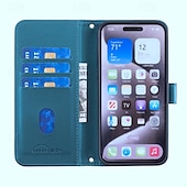 levne Pouzdra pro iPhone-telefon Carcasă Pro iPhone 16 iPhone 15 Pro Max Plus iPhone 14 13 12 11 Pro Max Plus Zadní kryt se stojánkem Magnetické Zip Retro TPU PU kůže
