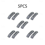 Недорогие Кухонная утварь и гаджеты-5 шт., силиконовая крышка ручки сковороды, теплоизоляционная ручка, держатель, рукав, кухонные гаджеты