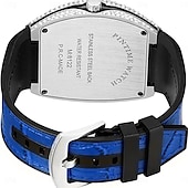 preiswerte Quarz-Uhren-Herren Quarz Uhr Kreative Outdoor Modische Armbanduhr Kalender wasserdichte Dekoration Lederuhr