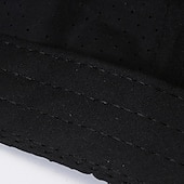 preiswerte Baseballkappe für Herren-Herren Cap Basecap Sonnenhut Kappe Schwarz Weiß Polyester Modisch Brautkleider schlicht Strasse Täglich Glatt Einstellbar Sonnenschutz Atmungsaktiv