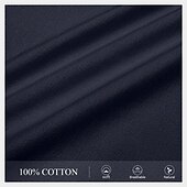 economico Magliette grafiche da uomo-Bandiera americana degli Stati Uniti Aquila stampa di lettere Erica grigia Bianco Vino maglietta Per uomo Grafico 100% cotone Camicia Classico Informale Camicia Manica lunga Maglietta comoda