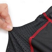 halpa Miesten shortsit, sukkahousut ja housut-WOSAWE Miesten Pyöräilyshortsit Pehmustetut shortsit pyöräilyyn Pyörä Shortsit Suojashortsit Tyköistuva Urheilu Hengittävä Nopea kuivuminen Erittäin elastinen Mukava Musta Keltainen Vaatetus