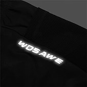 abordables Shorts, collants et pantalons pour hommes-WOSAWE Homme Short Vélo Cuissard Velo Cyclisme Vélo Cuissard Short Short rembourré / Chamois Coupe ajustée Des sports Respirable Séchage rapide Haute élasticité Confortable Noir Vêtement Tenue Tenues