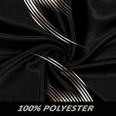 cheap Men&#039;s Satin Shirt-Men&#039;s Shirt Dress Shirt Button Up Shirt Long Sleeve Fashion Casual Party Evening Wear Causal Casual Summer Spring Fall Turndown Button Up 3D Print Black
