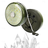 abordables Lumières de cordes solaires-Guirlande lumineuse led 2 en 1 pour camping, extérieur, lampe d&#039;ambiance recyclable, luminaire décoratif d&#039;intérieur, idéal pour un jardin, une tente ou une chambre
