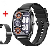 abordables Pulseras inteligentes-696 H35 Reloj inteligente 2.02 pulgada Pulsera inteligente Bluetooth Podómetro Recordatorio de Llamadas Seguimiento del Sueño Compatible con Android iOS Hombre Llamadas con Manos Libres Recordatorio