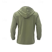 abordables Gabardina para hombre-Hombre Peacoat Gabardina Vacaciones Diario Otoño invierno Elastán Suave Ropa de calle Ropa Moda Clásico Plano Bolsillo Con Capucha Botonadura Doble