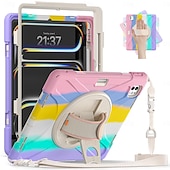 זול נרתיק iPad-לוּחַ כיסויים מכסים ל עבור Apple iPad Air 11 אינץ&#039; (2024) iPad Air 13 אינץ&#039; (2024) iPad Pro 11 אינץ&#039; (2024) iPad Pro 13 אינץ&#039; (2024) אייפד 10.9 אינץ&#039; 10 אייפד אייר 5 iPad Pro 12.9&#039;&#039; 5th iPad Pro 11