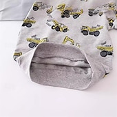billiga Huvtröjor och tröjor för pojkar-Pojkar 3D Tecknat Tröja Långärmad Vår Höst Mode Grundläggande Lilla barn (4-7år) 4-7 år Rund hals Utomhus Ledigt Dagligen Normal